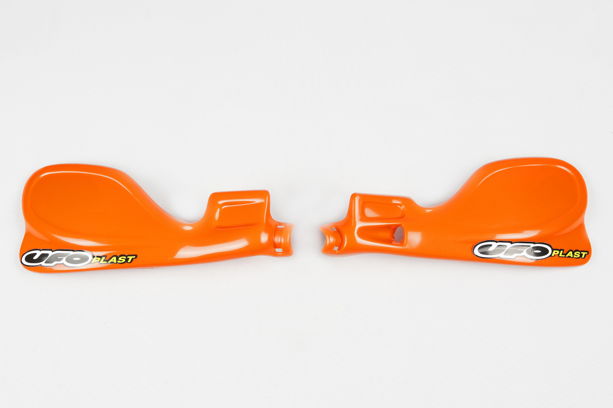 Handguards orange for Ktm SX 250/XC 250 - SX 125/XC 125 - EXC 125/XC W125 - EXC 200 - EXC 250/XC W250 - EXC 300/XC W300 - EX....