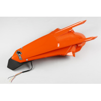 Rear Fender orange for Ktm EXC 125/XC W125 - EXC 150/XC W150 / XC W150TPI - EXC 250/XC W250 - EXC-F 250/XCF W250 - EXC 300/X....