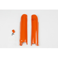 Fork Slider Protectors orange for Ktm SX 250/XC 250 - SX 125/XC 125 - EXC 125/XC W125 - EXC 250/XC W250 - EXC-F 250/XCF W250....