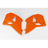 Convogliatori Radiatore arancio per Ktm EXC 400 (1999) - EXC 620 (1999) - SX 400 (1999) - SX 620 (1999) - PLASTICHE REPLICA -...