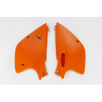 Fiancatine Laterali arancio per Ktm EXC 380 - EXC 400 - EXC 620 - SX 380 - SX 400 - SX 620 - PLASTICHE REPLICA - KT03037-127 ...