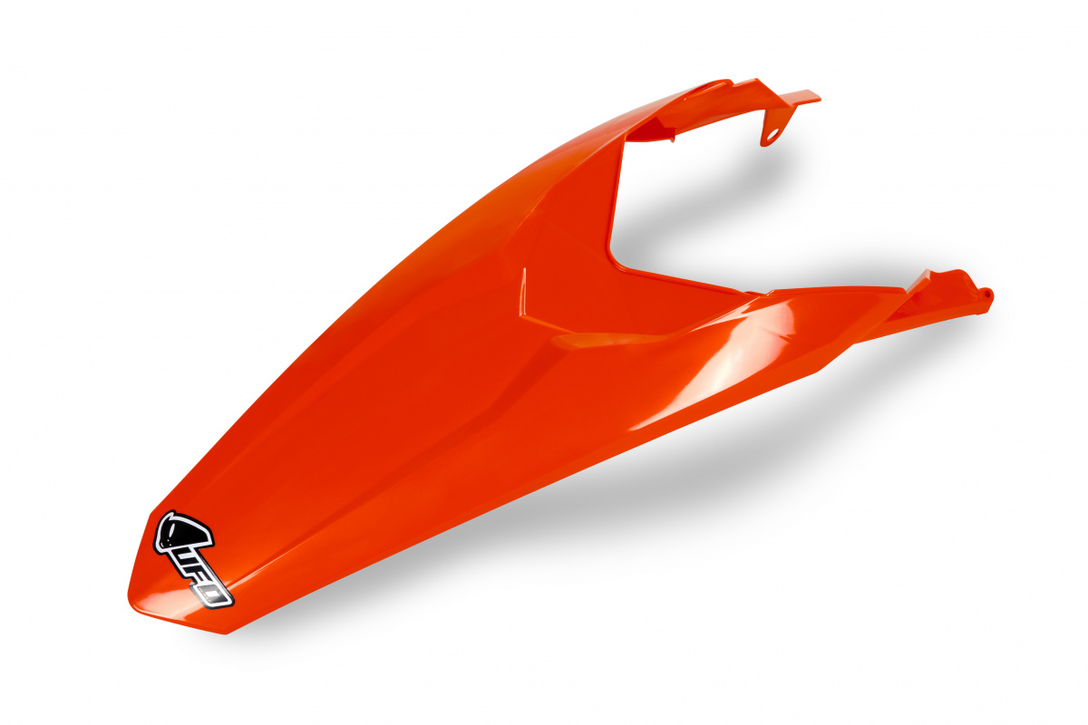 Rear Fender neon orange for Ktm SX 85 (2013-17) - REPLICA PLASTICS - KT04045-FFLU - Ufo Plast