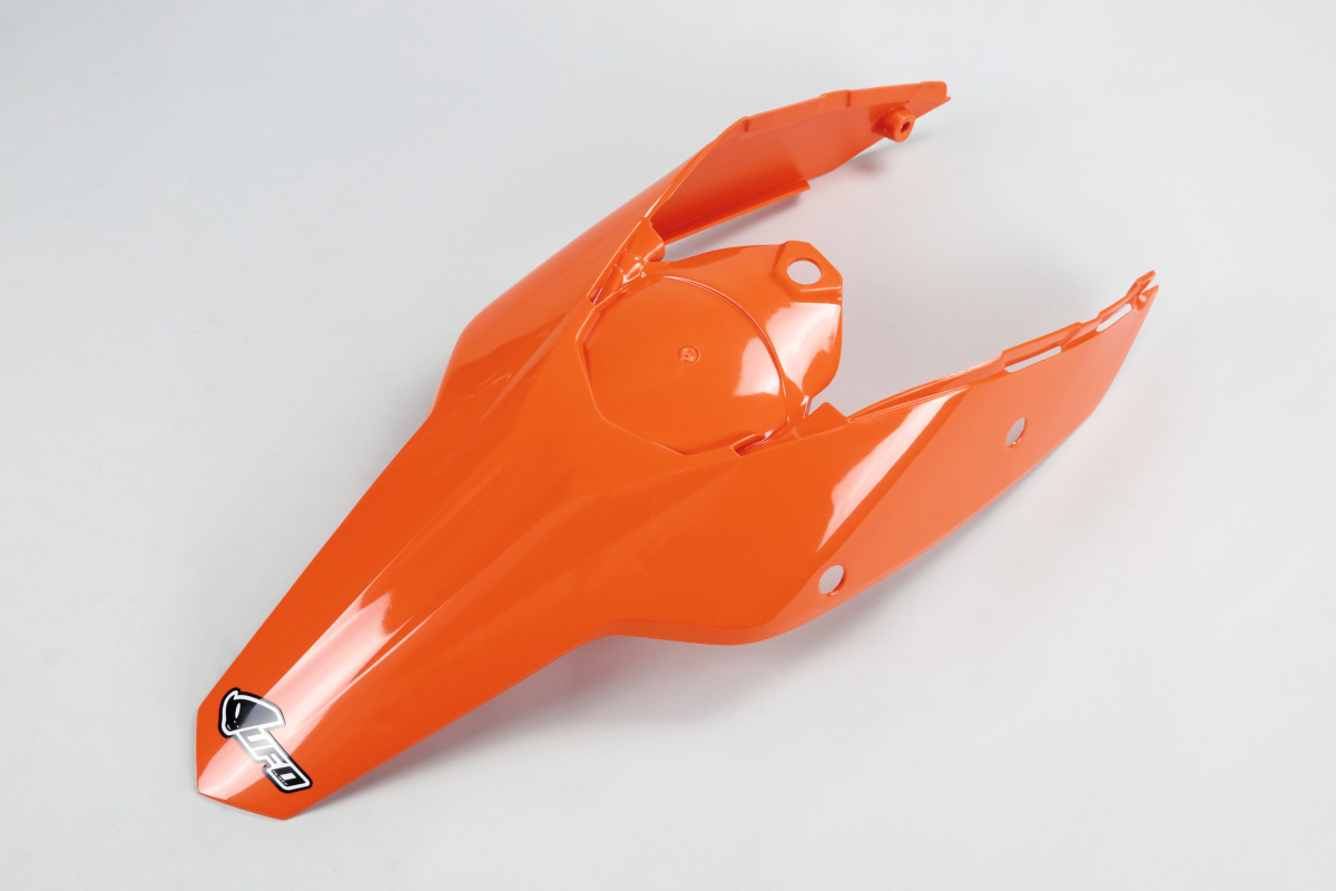 Rear Fender orange for Ktm EXC 125/XC W125 - EXC 250/XC W250 - EXC-F 250/XCF W250 - EXC 300/XC W300 - EXC-F 350/XCF W350 - E....