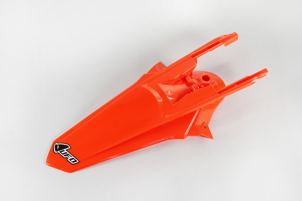 Rear Fender neon orange for Ktm SX 85 (2018-24) - REPLICA PLASTICS - KT04084-FFLU - Ufo Plast