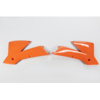 Radiator Covers orange for Ktm SX 250/XC 250 - SX 125/XC 125 - EXC 125/XC W125 - EXC 200 - EXC 250/XC W250 - EXC-F 250/XCF W....