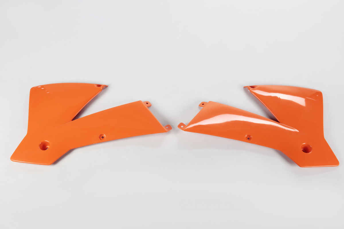 Radiator Covers orange for Ktm SX 250/XC 250 - SX 125/XC 125 - EXC 125/XC W125 - EXC 200 - EXC 250/XC W250 - EXC-F 250/XCF W....