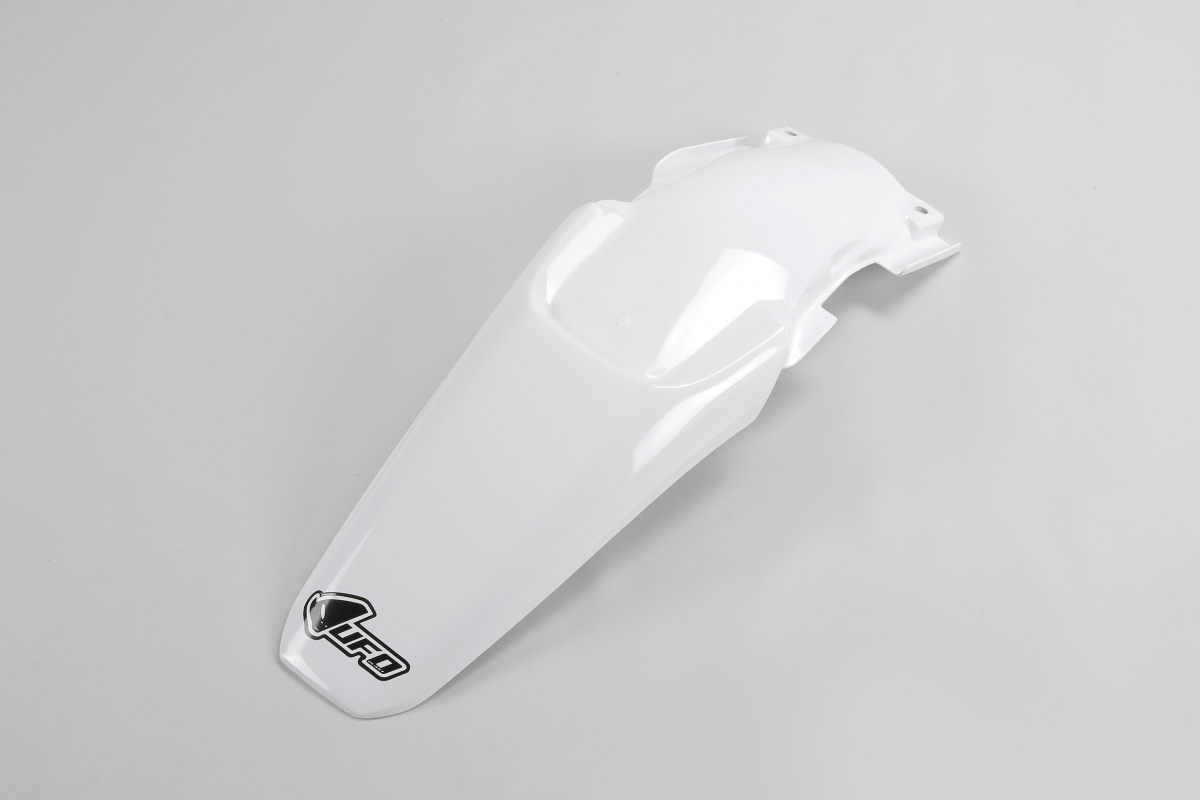 Parafango Posteriore bianco per Honda CRF 150R (2007-25) - PLASTICHE REPLICA - HO04618-041 - Ufo Plast