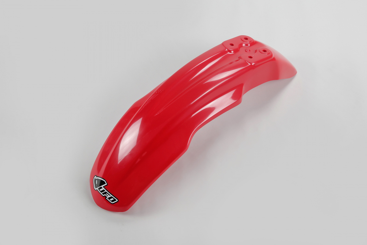 Parafanghi Anteriori rosso per Honda CRF 150R (2007-25) - PLASTICHE REPLICA - HO04617-070 - Ufo Plast