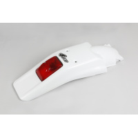 Rear Fender white for Honda XR 250R (1996-25) - XR 400R (1996-25) - REPLICA PLASTICS - HO03611-041 - Ufo Plast