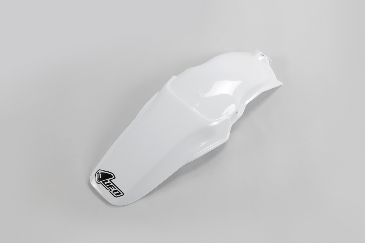 Rear Fender white for Honda CR 80 (1996-02) - CR 85 (2003-25) - REPLICA PLASTICS - HO03627-041 - Ufo Plast