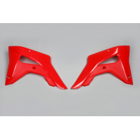 Convogliatori Radiatore rosso per Honda CRF 250RX (2019-21) - CRF 450RX (2017-20) - PLASTICHE REPLICA - HO04683-070 - Ufo Plast