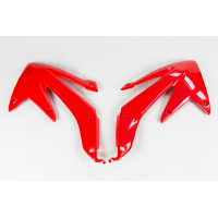 Convogliatori Radiatore rosso per Honda CRF 450X (2008-16) - PLASTICHE REPLICA - HO04634-070 - Ufo Plast