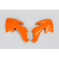 Convogliatori Radiatore arancio per Honda CRF 50 (2004-25) - PLASTICHE REPLICA - HO03643-127 - Ufo Plast