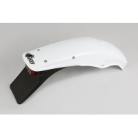 Rear Fender white for Honda CRE 50 (1997-00) - REPLICA PLASTICS - HO03654-041 - Ufo Plast