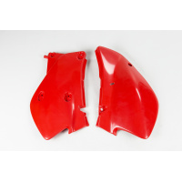 Fiancatine Laterali rosso per Honda XR 650R (2000-25) - PLASTICHE REPLICA - HO03677-069 - Ufo Plast