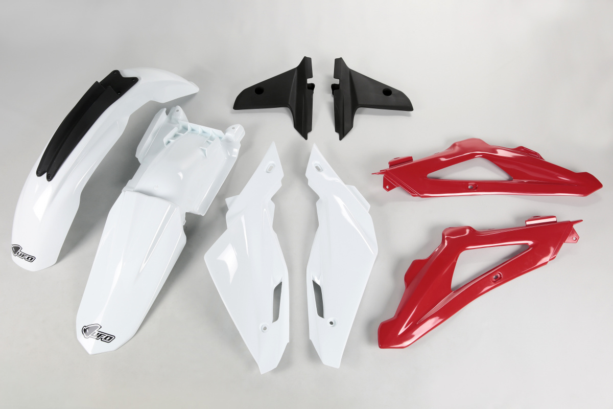 Plastic Kit OEM Color for Husqvarna TC 250 (2011-13) - TC 125 (2011-13) - REPLICA PLASTICS - HUKIT610-999 - Ufo Plast