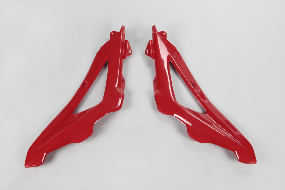 Convogliatori Radiatore rosso per Husqvarna CR 125 - WR 125 - TC 250 - TE 250 - TC 310 - TE 310 - PLASTICHE REPLICA - HU03334...