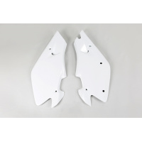 Fiancatine Laterali bianco per Husqvarna CR 125 (2000-03) - CR 250 (2000-03) - CR 360 (2000-03) - PLASTICHE REPLICA - HU03304...