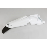 Rear Fender white for Husqvarna CR 125 (2009-13) - WR 125 (2009-13) - REPLICA PLASTICS - HU03338-041 - Ufo Plast