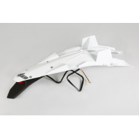 Parafango Posteriore bianco per Husqvarna TC 449 - TE 449 - TC 499 - TE 499 - TE 511 - PLASTICHE REPLICA - HU03344-041 - Ufo ...