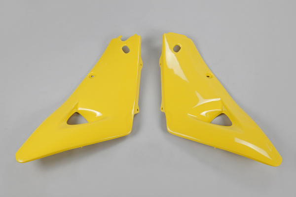 Radiator covers / Upper part - yellow 103 - Husqvarna - REPLICA PLASTICS - HU03303-103 - UFO Plast