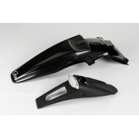 Parafango Posteriore nero per Kawasaki KLX 450R (2007-25) - PLASTICHE REPLICA - KA03791-001 - Ufo Plast