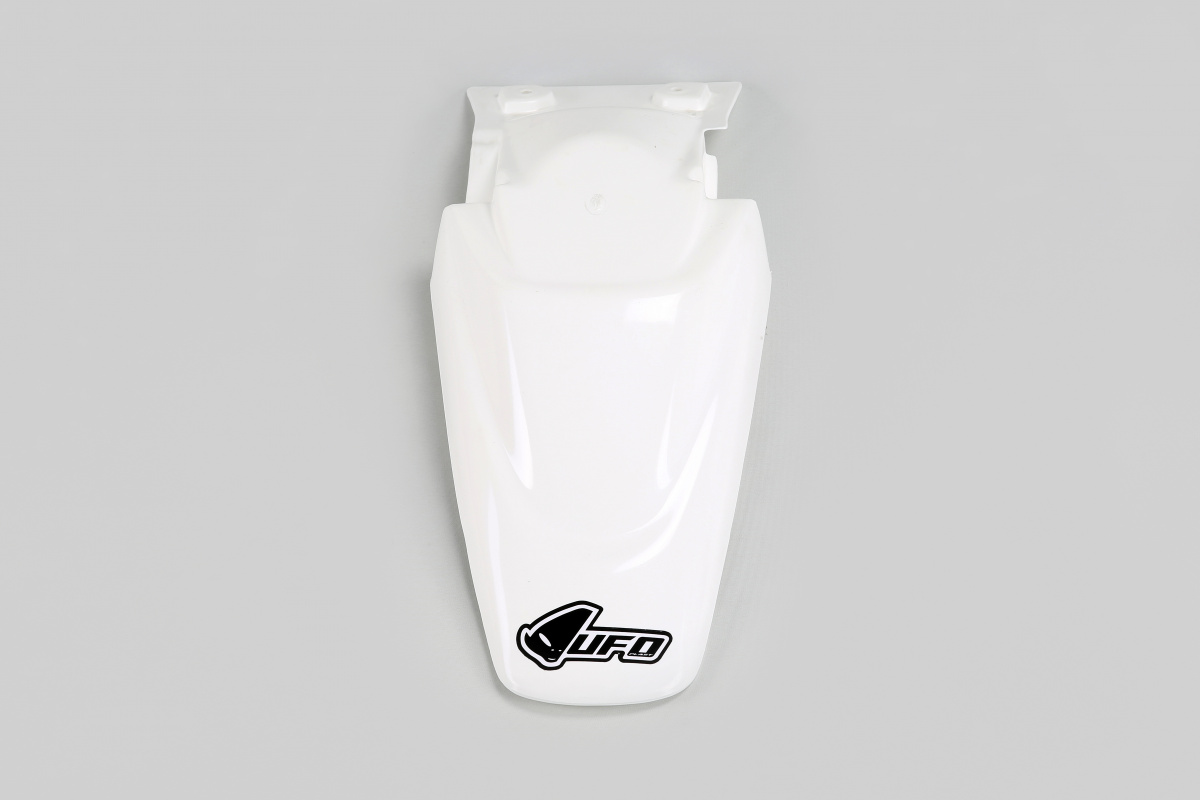 Parafango Posteriore bianco per Kawasaki KX 65 (2001-25) - KLX 110 (2001-09) - PLASTICHE REPLICA - KA03731-047 - Ufo Plast