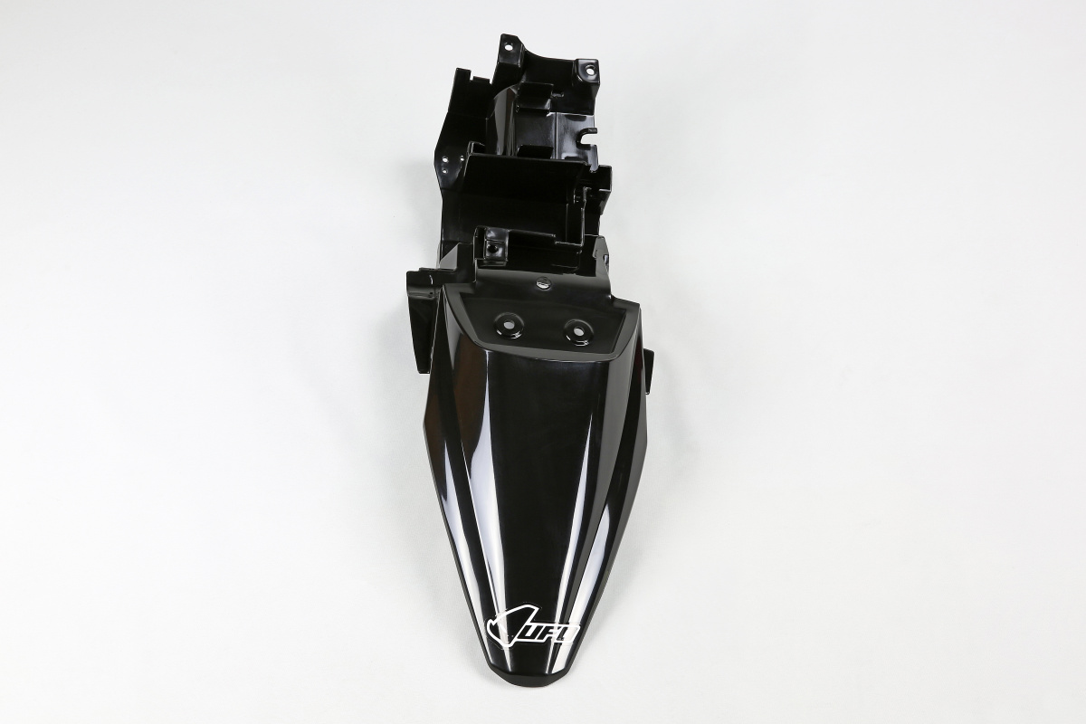 Rear Fender black for Kawasaki KLX 110 (2010-25) - REPLICA PLASTICS - KA04715-001 - Ufo Plast