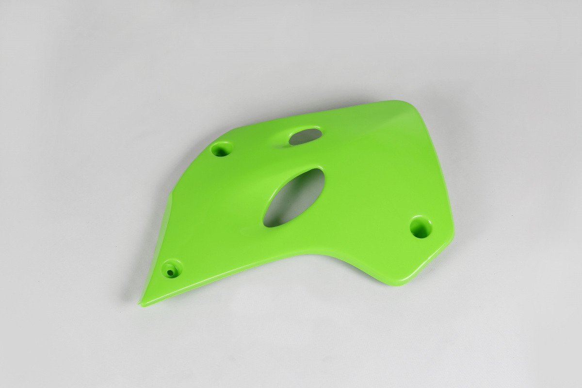 Radiator Covers green for Kawasaki KX 80 (1991-97) - REPLICA PLASTICS - KA02759-026 - Ufo Plast