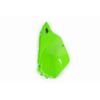 Fiancatine Laterali verde per Kawasaki KLX 400R (2003-25) - PLASTICHE REPLICA - KA03745-026 - Ufo Plast