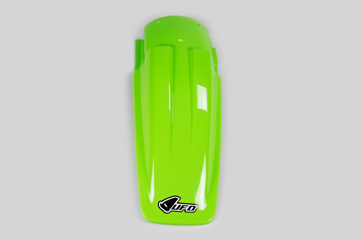 Rear Fender green for Kawasaki KX 125 (1987) - KX 250 (1987) - KX 500 (1987) - REPLICA PLASTICS - KA02701-026 - Ufo Plast