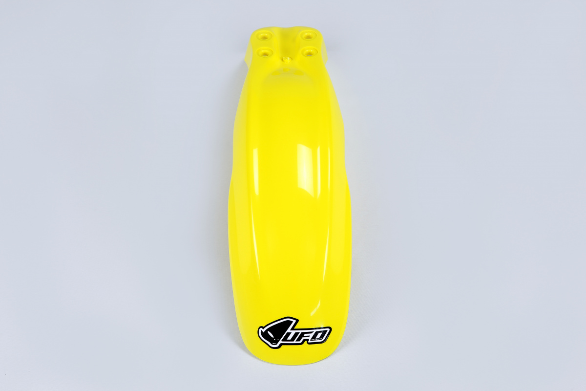 Parafanghi Anteriori giallo per Kawasaki KLX 110 (2001-09) - PLASTICHE REPLICA - KA03758-102 - Ufo Plast