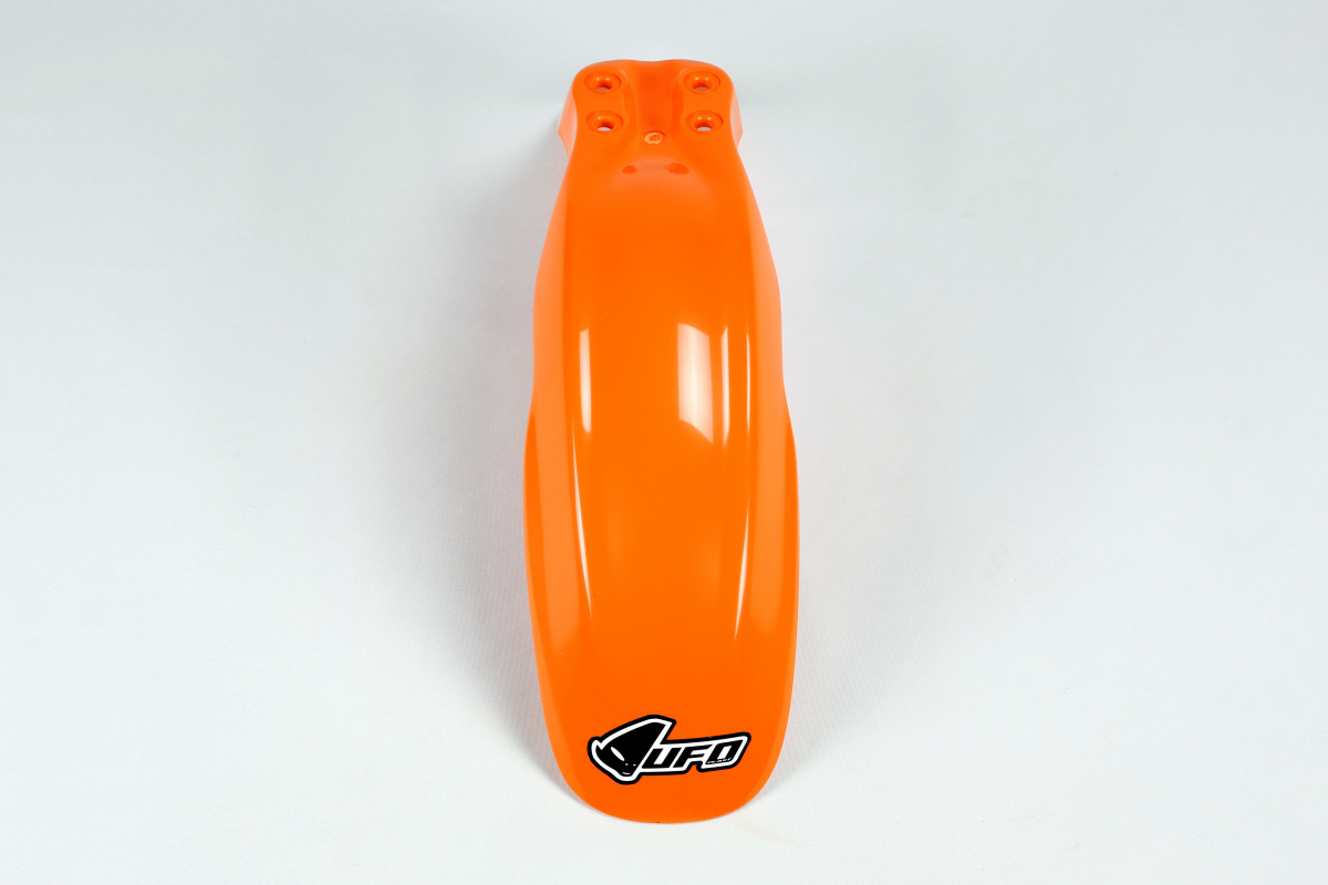 Parafanghi Anteriori arancio per Kawasaki KLX 110 (2001-09) - PLASTICHE REPLICA - KA03758-127 - Ufo Plast