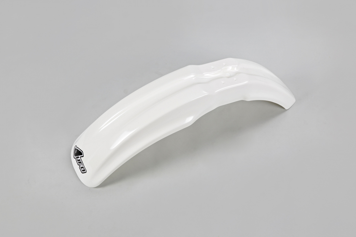 Parafanghi Anteriori bianco per Kawasaki KX 80 (1991-97) - KX 85 (1998-13) - KX 100 (2001-13) - PLASTICHE REPLICA - KA02757-0...