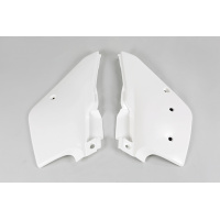 Side Panels white for Kawasaki KDX 200 (1995-25) - REPLICA PLASTICS - KA02788-047 - Ufo Plast