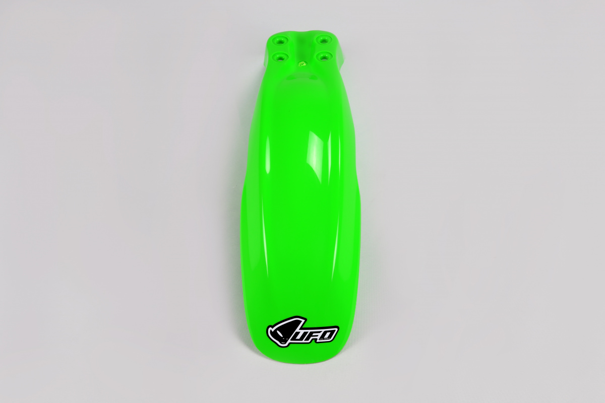 Parafanghi Anteriori verde per Kawasaki KLX 110 (2001-09) - PLASTICHE REPLICA - KA03758-026 - Ufo Plast