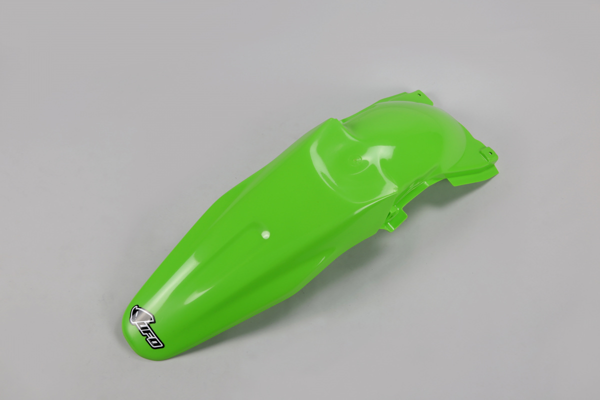 Parafango Posteriore verde per Kawasaki KXF 250 (2006-08) - KXF 450 (2006-08) - PLASTICHE REPLICA - KA03766-026 - Ufo Plast