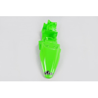 Parafango Posteriore verde per Kawasaki KLX 110 (2010-25) - PLASTICHE REPLICA - KA04715-026 - Ufo Plast