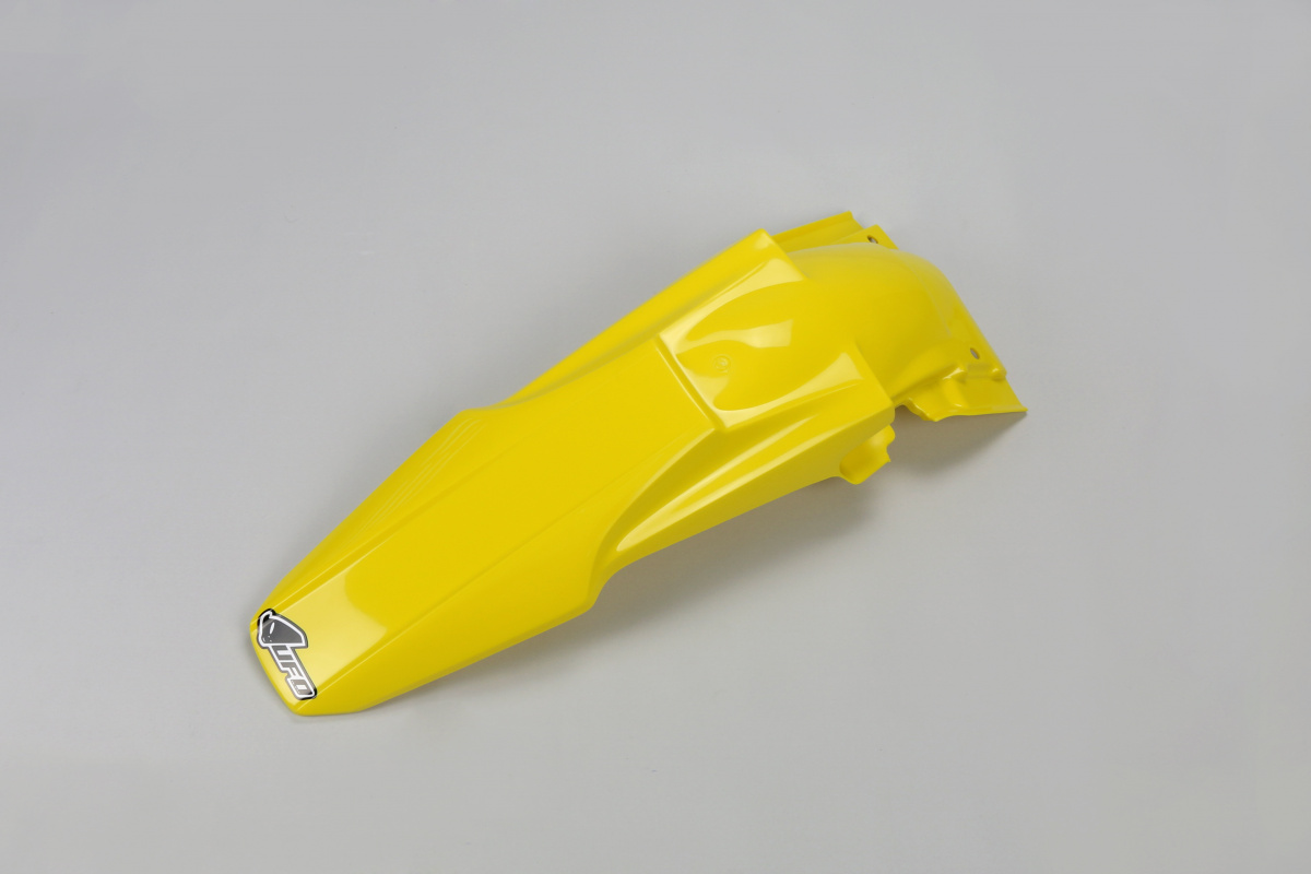 Parafango Posteriore giallo per Suzuki RMZ 450 (2008-17) - PLASTICHE REPLICA - SU04921-102 - Ufo Plast