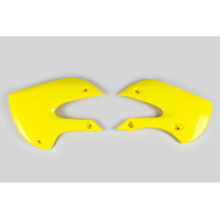 Radiator Covers yellow for Suzuki RM 65 (2003-25) - REPLICA PLASTICS - SU03927-102 - Ufo Plast