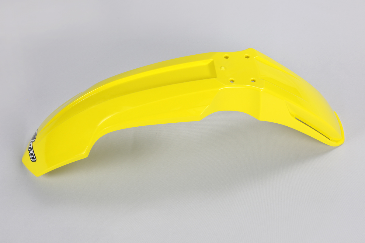 Parafanghi Anteriori giallo per Suzuki RM 85 (2000-25) - PLASTICHE REPLICA - SU03967K-102 - Ufo Plast