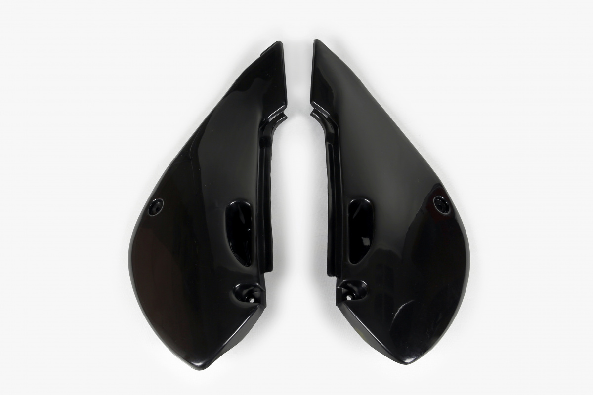 Side Panels black for Suzuki RM 65 (2003-25) - REPLICA PLASTICS - SU03928-001 - Ufo Plast