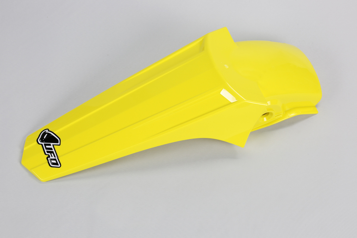 Parafango Posteriore giallo per Suzuki RM 85 (2000-25) - PLASTICHE REPLICA - SU03971K-102 - Ufo Plast