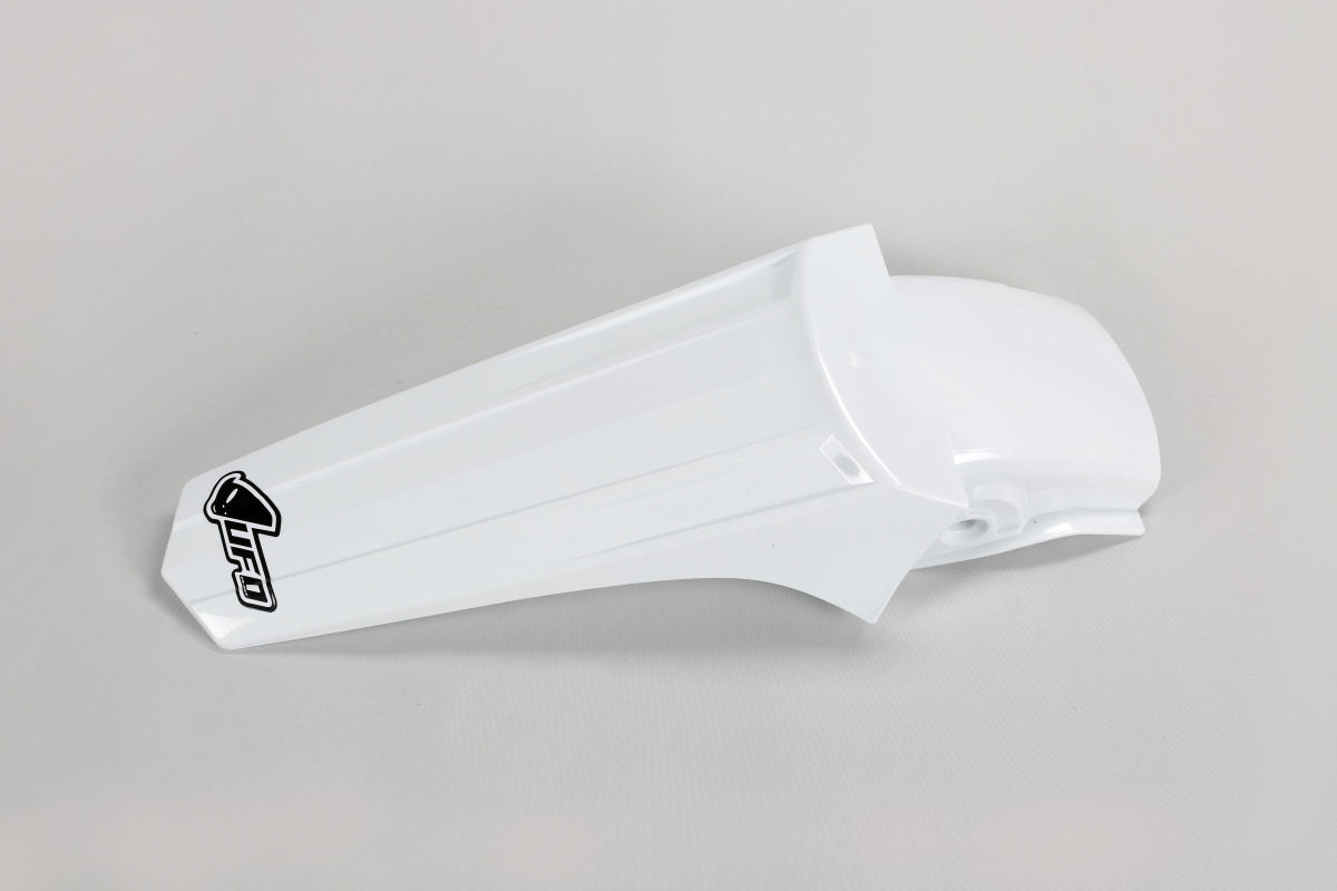 Rear Fender white for Suzuki RM 85 (2000-25) - REPLICA PLASTICS - SU03971K-041 - Ufo Plast