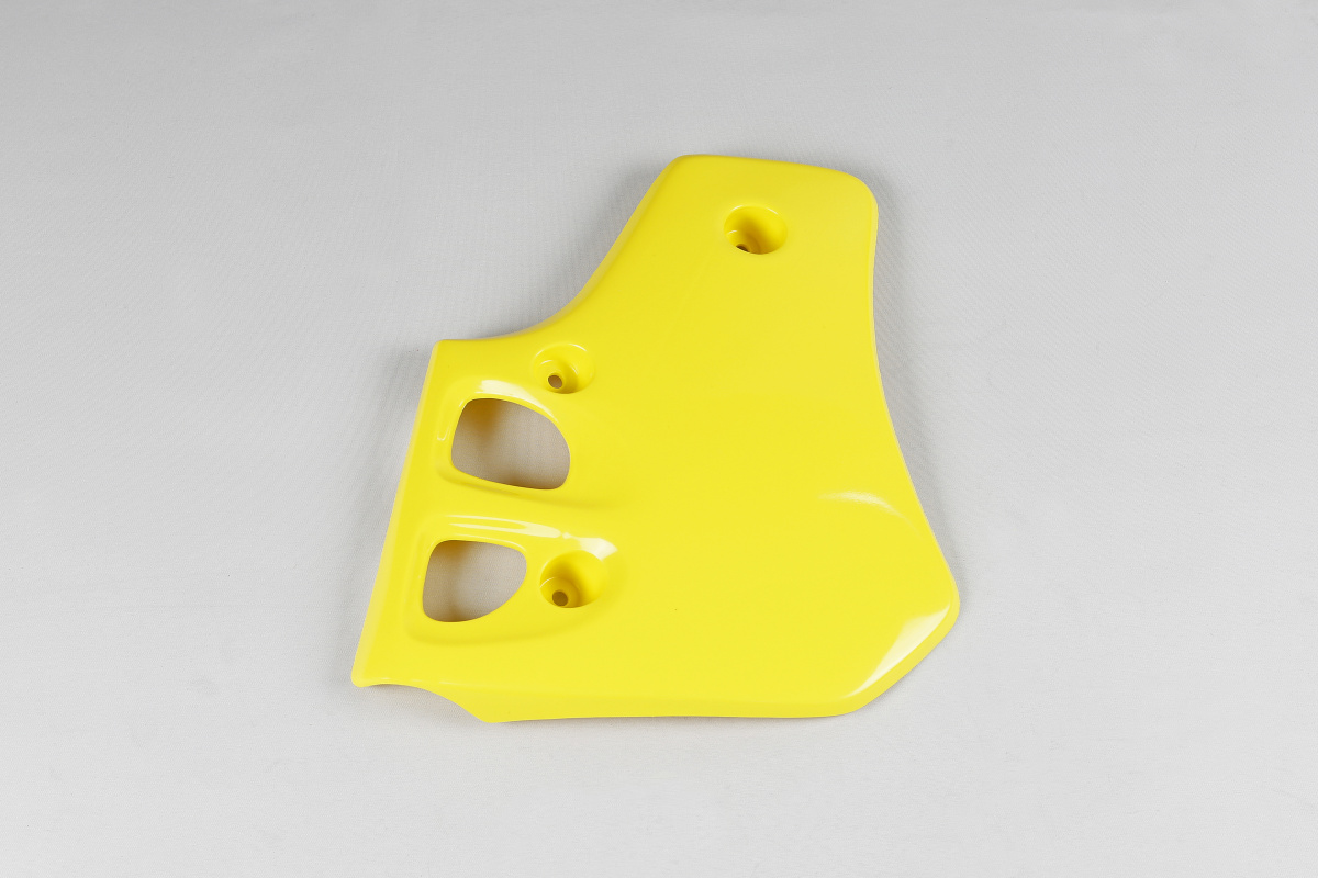 Radiator Covers yellow for Suzuki RM 80 (1986-99) - REPLICA PLASTICS - SU03962-101 - Ufo Plast