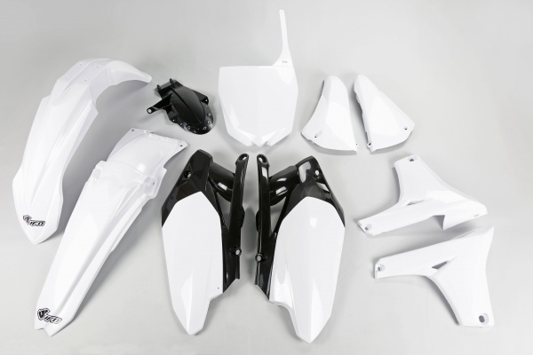 Kit Plastiche bianco per Yamaha YZF 450 (2010) - PLASTICHE REPLICA - YAKIT309-046 - Ufo Plast