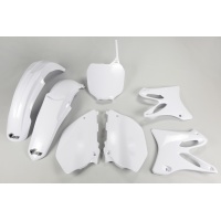 Kit Plastiche bianco per Yamaha YZ 125 (2002-05) - YZ 250 (2002-05) - PLASTICHE REPLICA - YAKIT301-046 - Ufo Plast