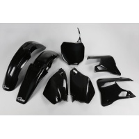 Kit Plastiche nero per Yamaha YZ 125 (2000-01) - YZ 250 (2000-01) - PLASTICHE REPLICA - YAKIT300-001 - Ufo Plast