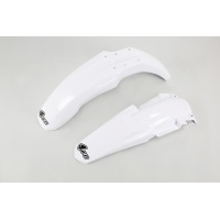 Kit Parafanghi bianco per Yamaha YZ 85 (2013-14) - PLASTICHE REPLICA - YAFK313-046 - Ufo Plast