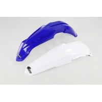 Kit Parafanghi OEM Color per Yamaha YZ 125 (2002-14) - YZ 250 (2002-14) - PLASTICHE REPLICA - YAFK312-999W - Ufo Plast